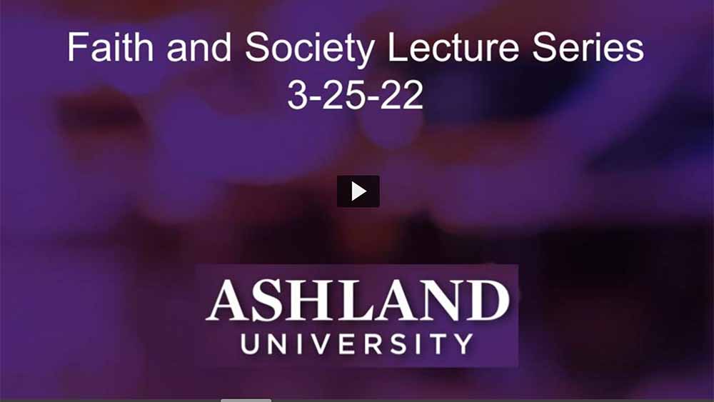 Ashland University presentation screenshot
